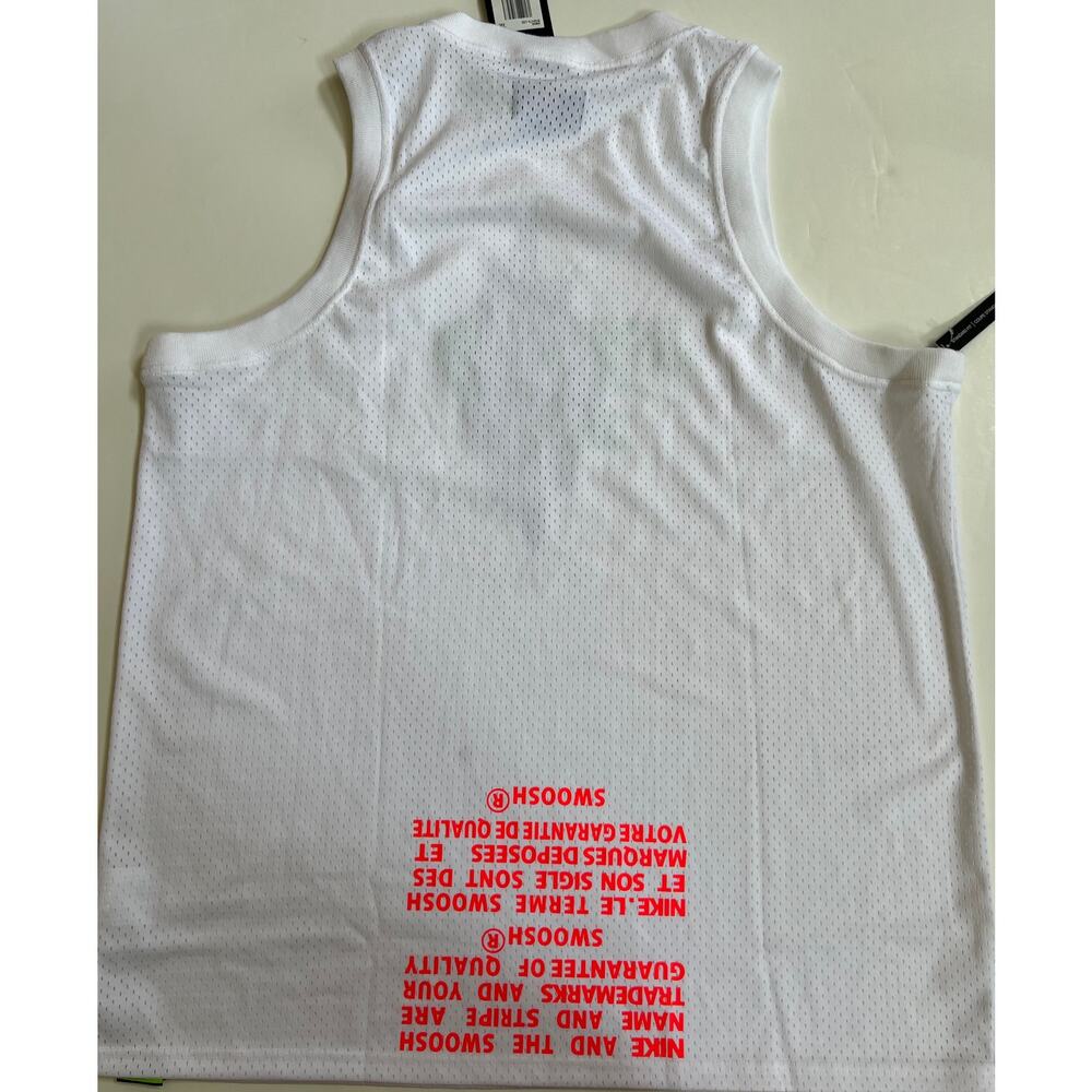 Nike Jordan Air Jumpman Mesh Jersey Wings Men's Tank White BQ8479 100 Size 2XL - Picture 8 of 15